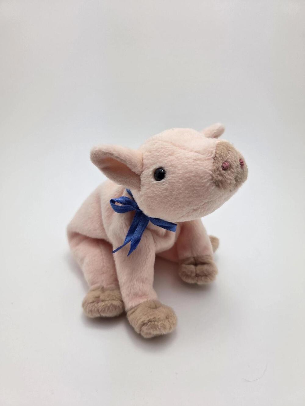 Ty Beanie Baby “Knuckles” the Pig - No Hang Tag! (7 inch)